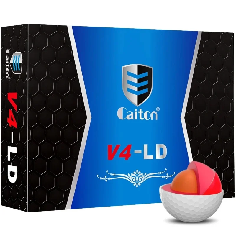 Caiton Pro 4-Layer Tournament Golf Balls – 1 Box