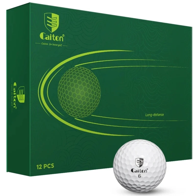 Caiton Long Distance Performance Golf Balls – 1 Box