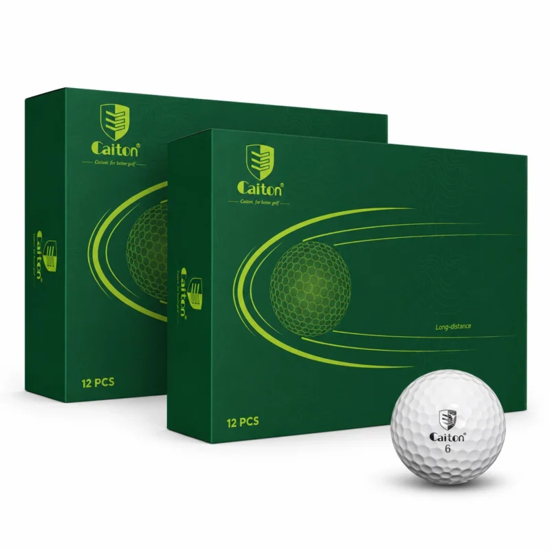 Caiton Long Distance Performance Golf Balls – 2 Boxes