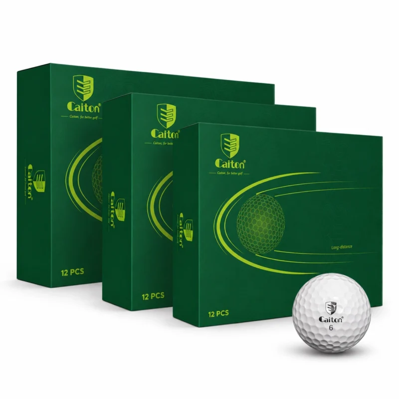 Caiton Long Distance Performance Golf Balls – 3 Boxes