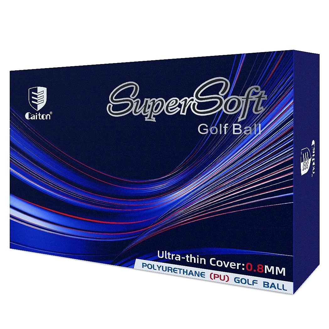 Caiton Pro-Grade PU Golf Balls – Multi-Layer Tournament Set - 1 Box