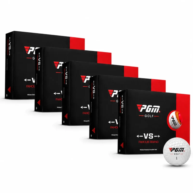 PGM Three-Layer Match Golf Balls – 5 Boxes